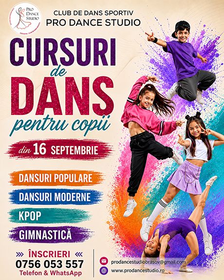 Pro Dance Studio Club Dans Sportiv Brasov | Cursuri de dans Brasov | Dansul mirilor Brasov | Dansuri pentru adulti Brasov
